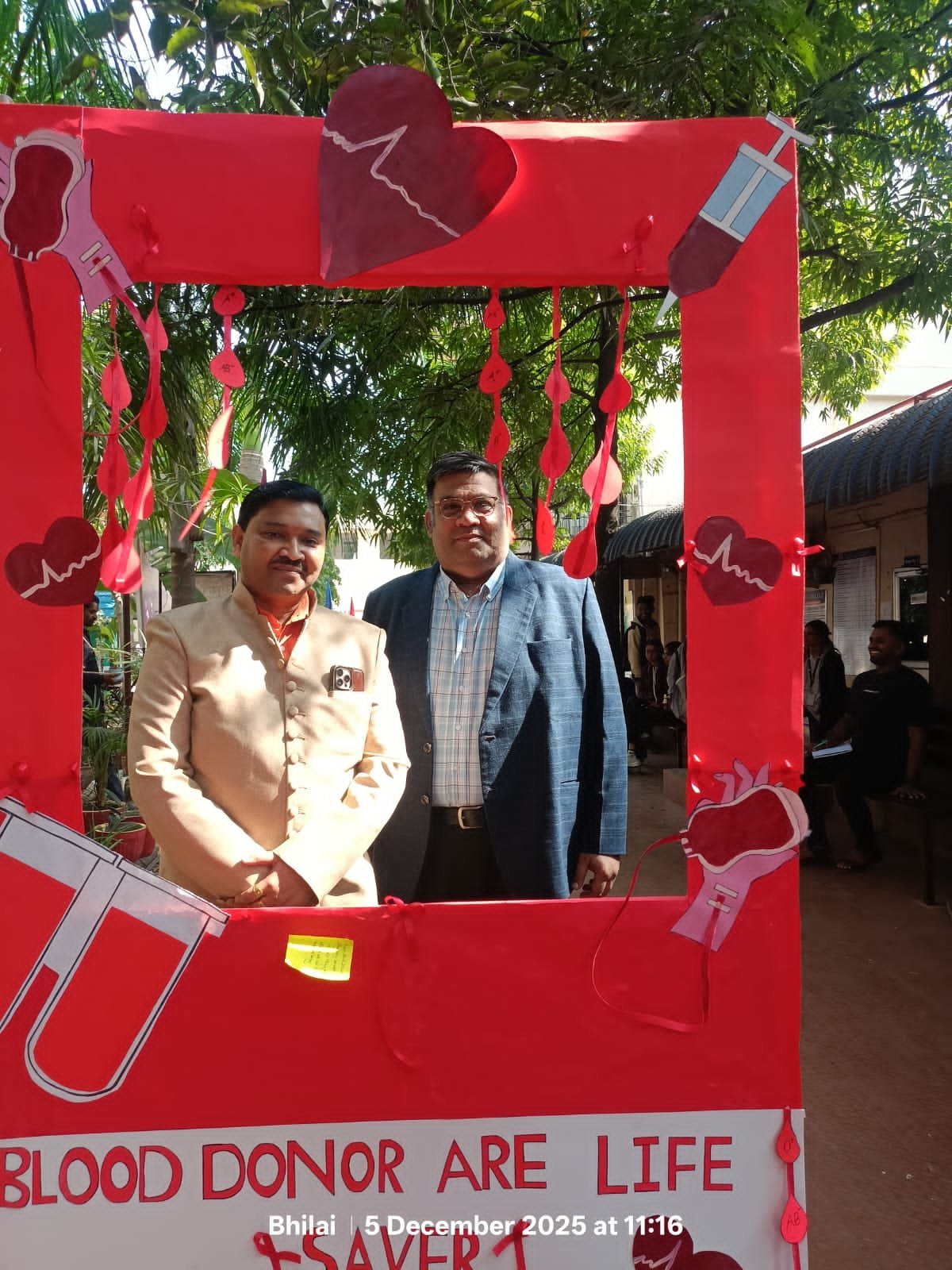 साईं महाविद्यालय में रक्तदान शिविर आयोजित: 72 लोगों ने किया जीवनदायी योगदान” साईं महाविद्यालय में रक्तदान शिविर आयोजित: 72 लोगों ने किया जीवनदायी योगदान”