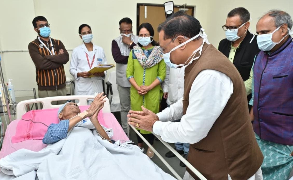मुख्यमंत्री विष्णुदेव साय ने ज्ञानपीठ पुरस्कार से सम्मानित साहित्यकार विनोद कुमार शुक्ला के स्वास्थ्य लाभ की कामना की