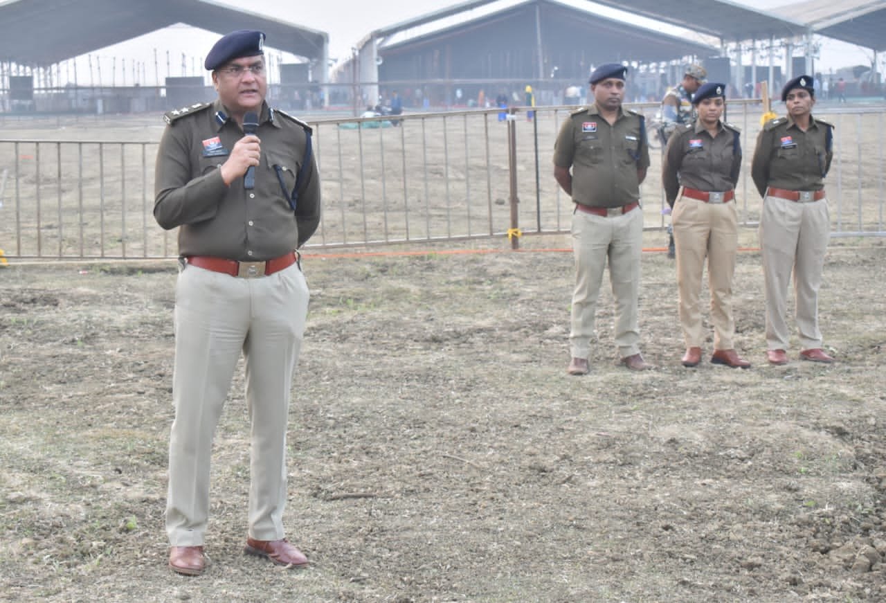 पंडित प्रदीप मिश्रा शिव महापुराण कथा को लेकर दुर्ग पुलिस अलर्ट, की गई रिहर्सल