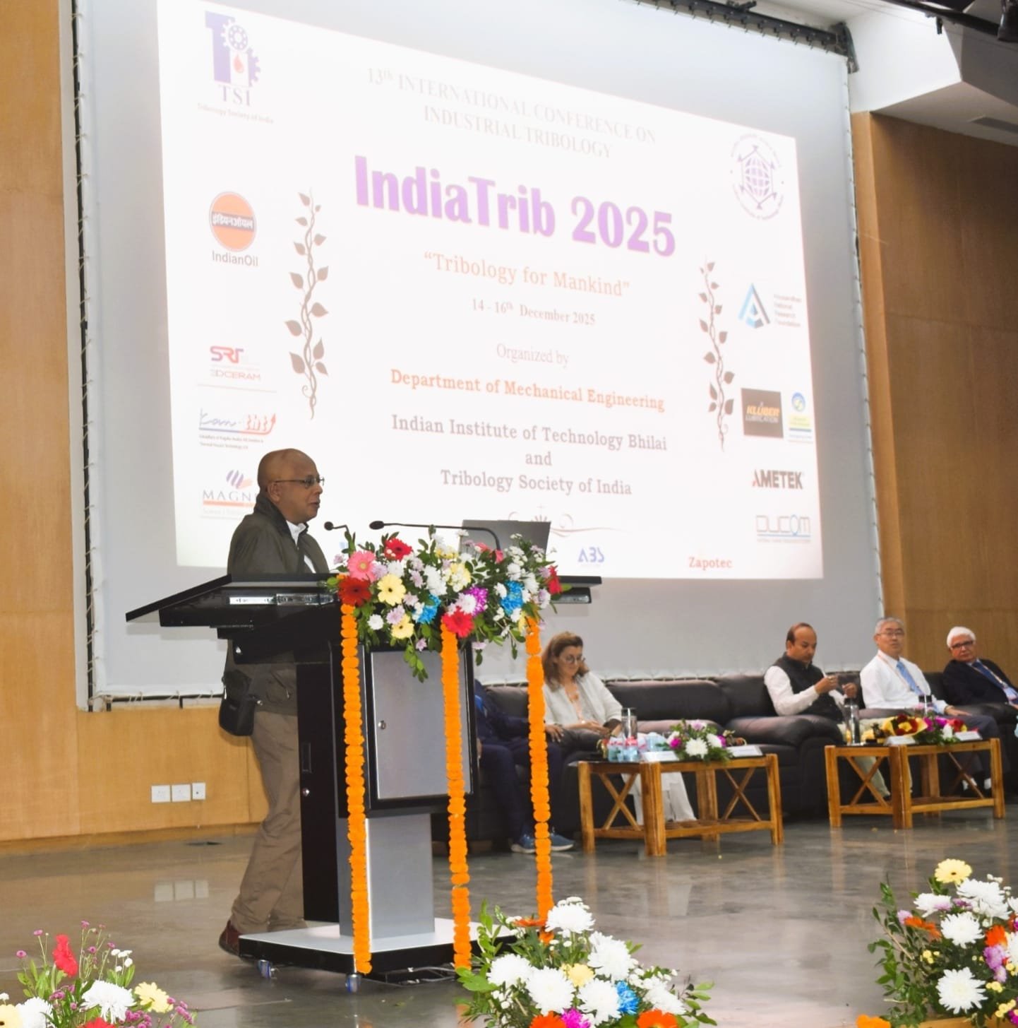 IIT भिलाई में ट्राइबोलॉजी (इंडिया ट्राईब) पर 13वीं अंतर्राष्ट्रीय कांफ्रेंस IIT भिलाई में ट्राइबोलॉजी (इंडिया ट्राईब) पर 13वीं अंतर्राष्ट्रीय कांफ्रेंस