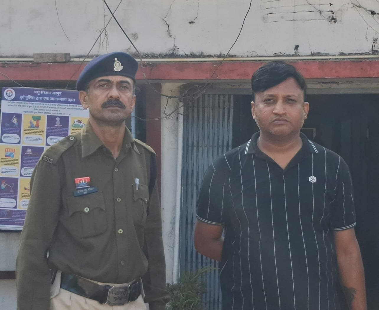 कल्याण महाविद्यालय भिलाई में तोड़फोड़ का मुख्य षड्यंत्रकारी गिरफ्तार
