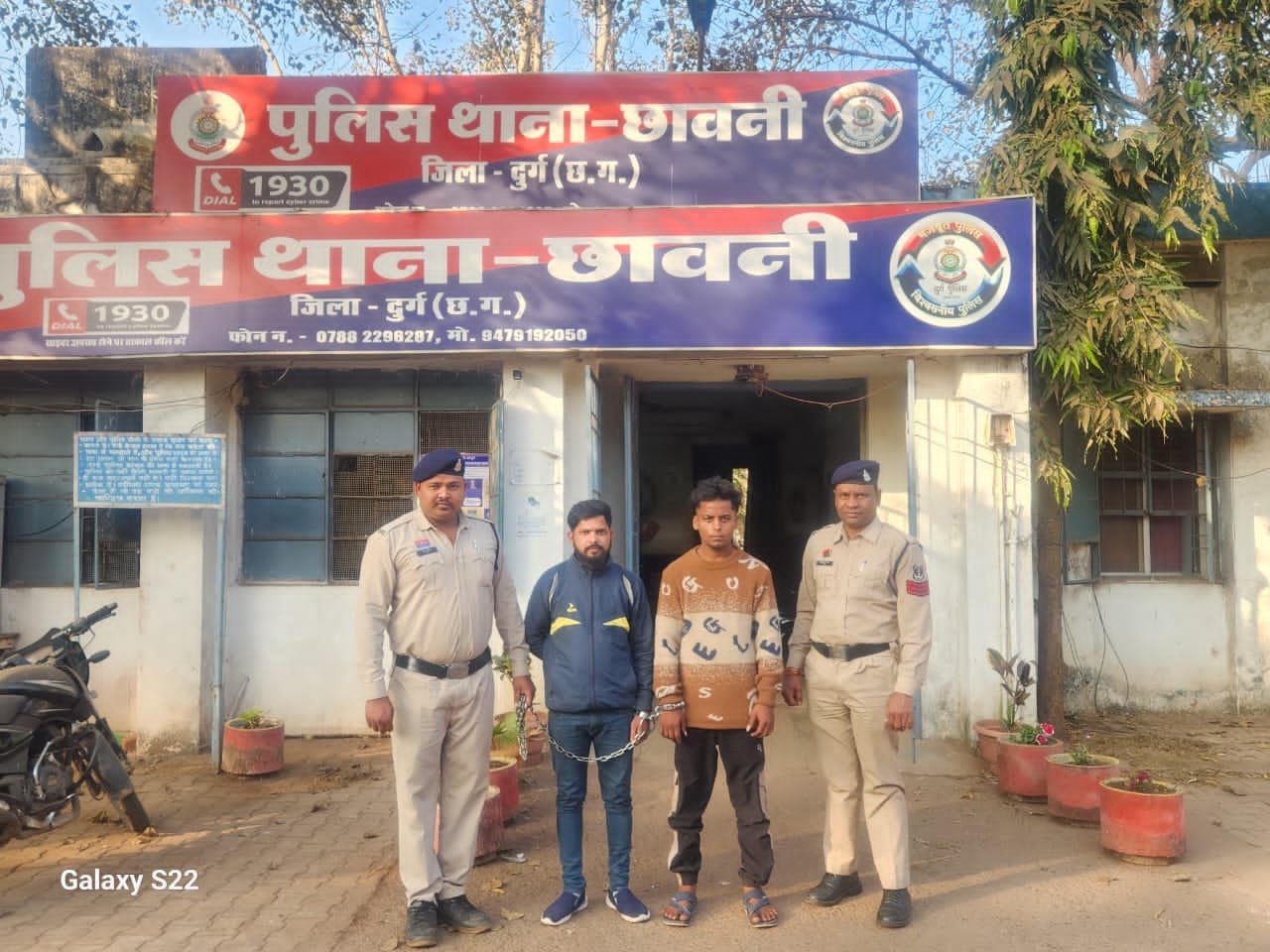 भिलाई में हत्या के प्रयास के दो आरोपी गिरफ्तार, एक अपचारी बालक भी शामिल