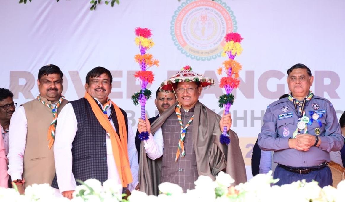 स्काउट एक जीवन पद्धति है, जो हमें चुनौतियों से जूझना सिखाती है – CM साय स्काउट एक जीवन पद्धति है, जो हमें चुनौतियों से जूझना सिखाती है – CM साय