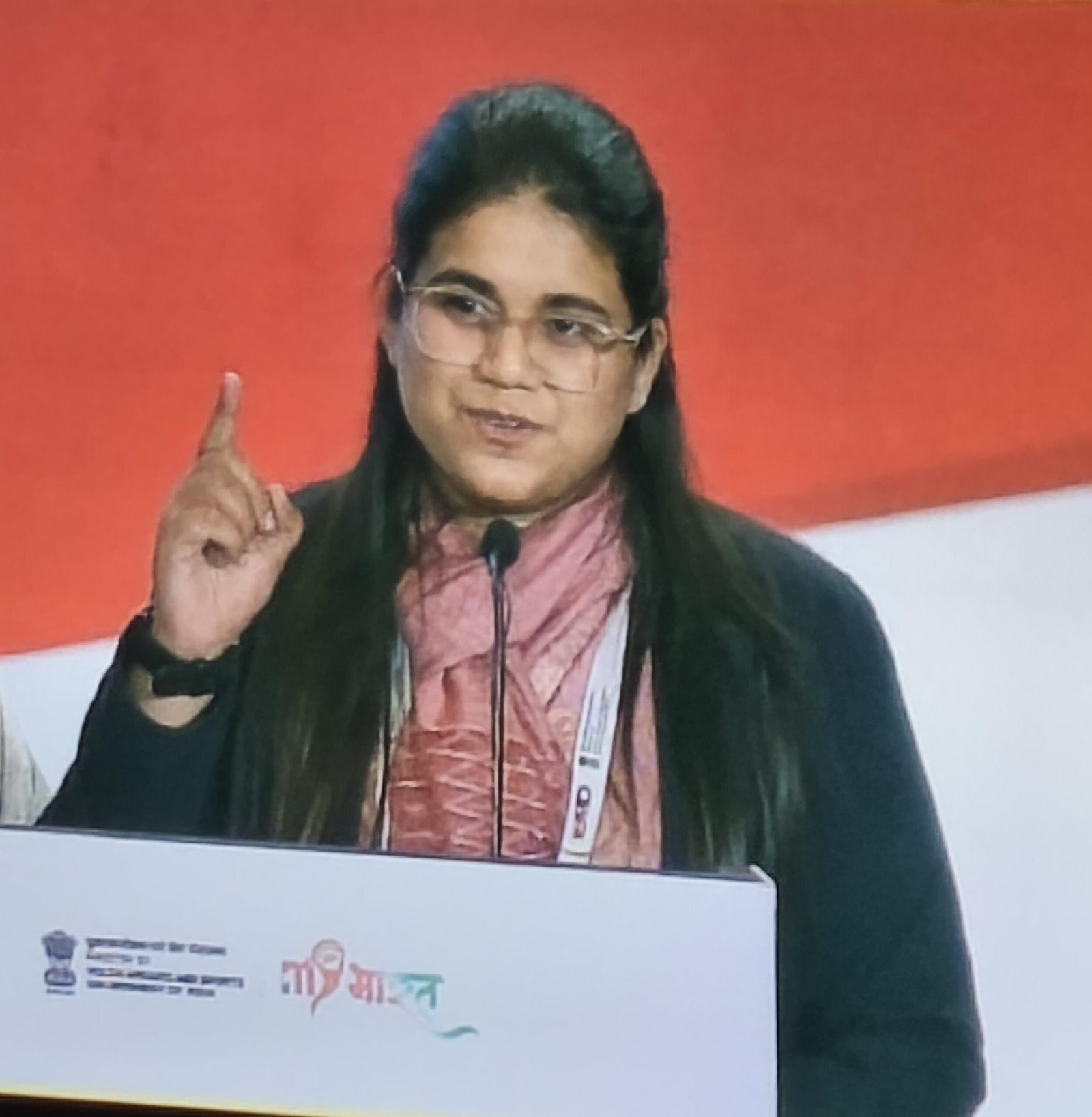 भिलाई की साक्षी पांडे बनीं ‘विकसित भारत यंग लीडर्स डायलॉग’ में पीएम प्रेजेंटर