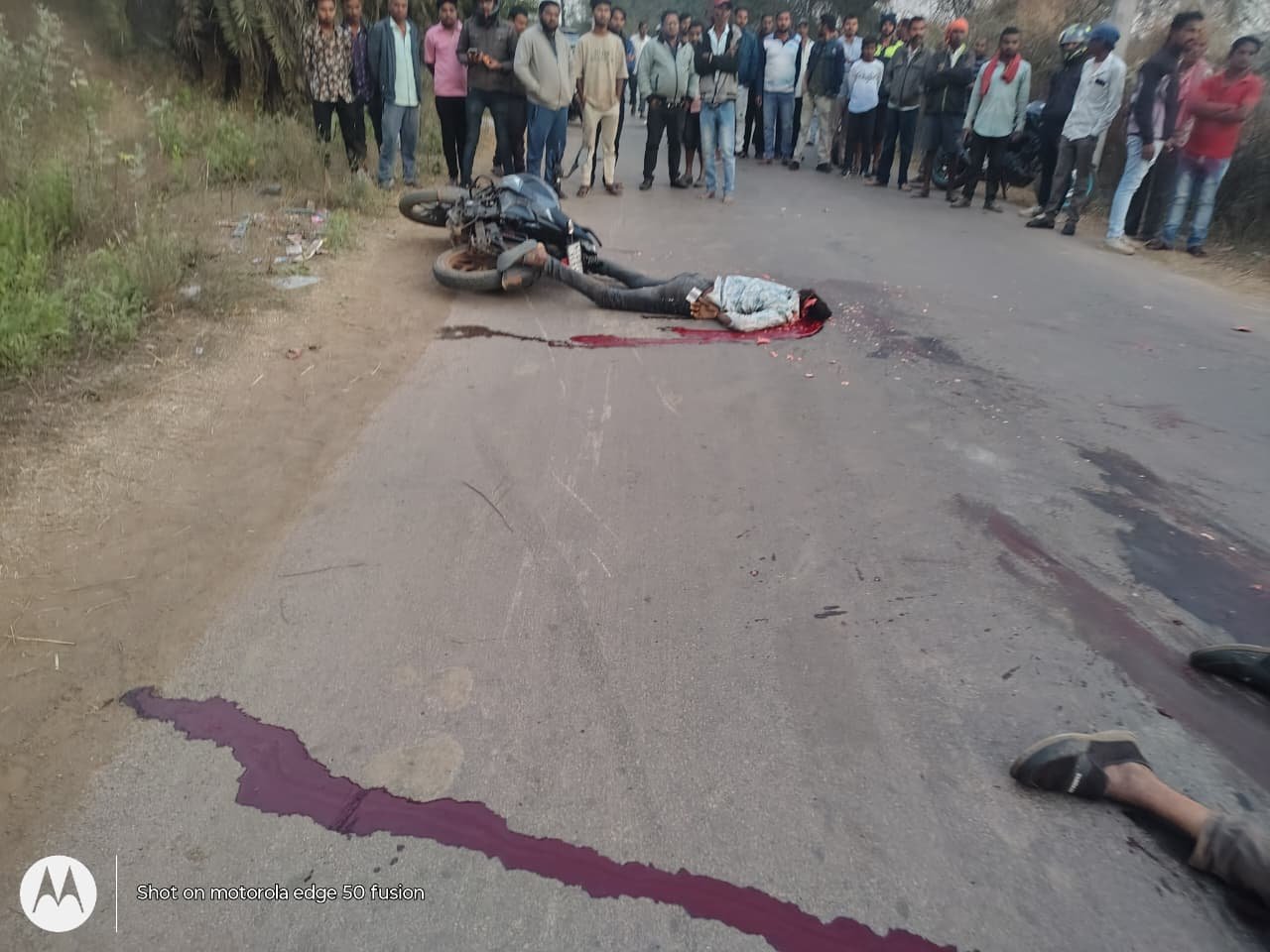 Bhilai : तेज रफ्तार हाईवा की चपेट में आए बाइक सवार दो युवकों की दर्दनाक मौत