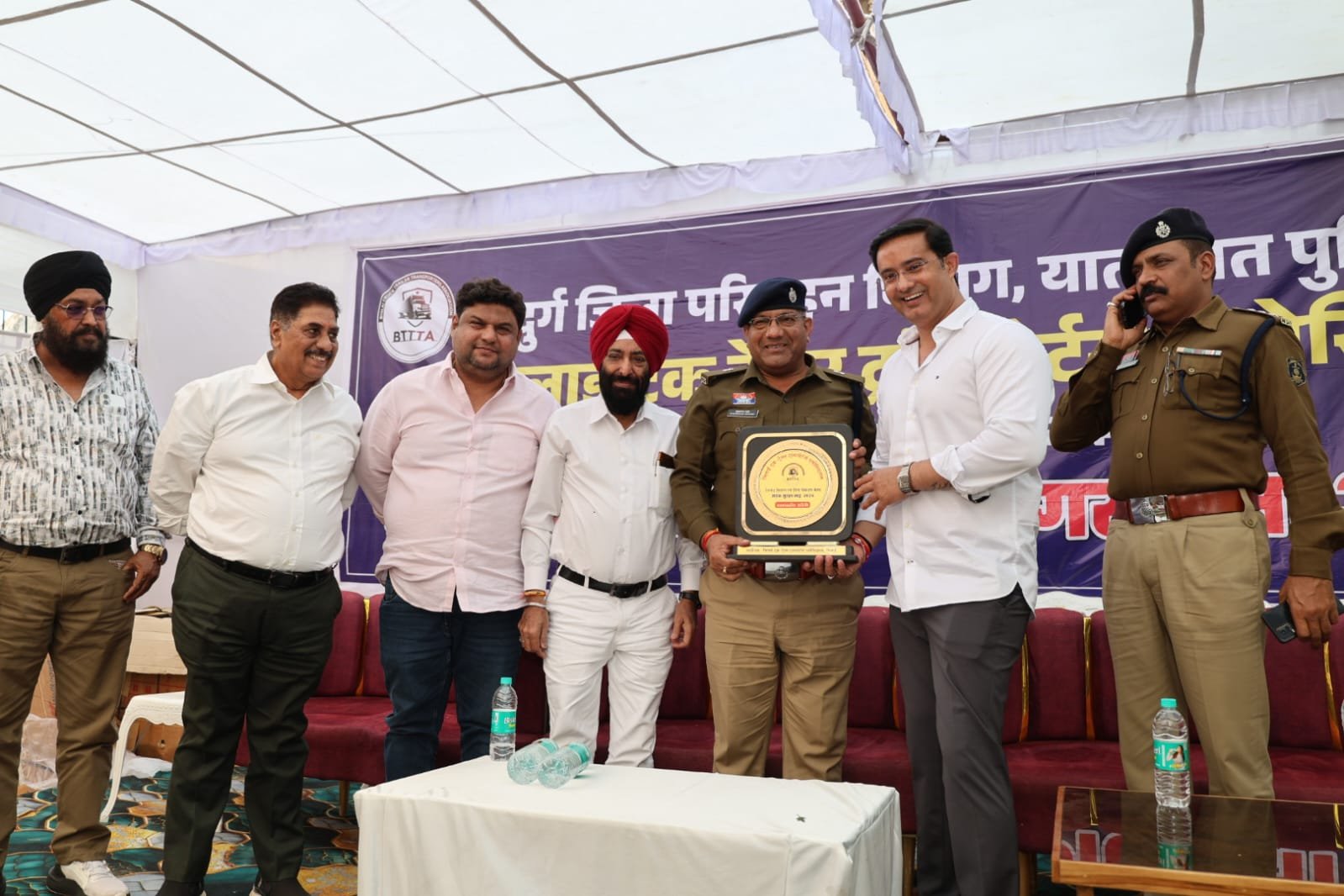 भिलाई में सड़क सुरक्षा माह के अंतर्गत जागरूकता अभियान सफलतापूर्वक संपन्न
