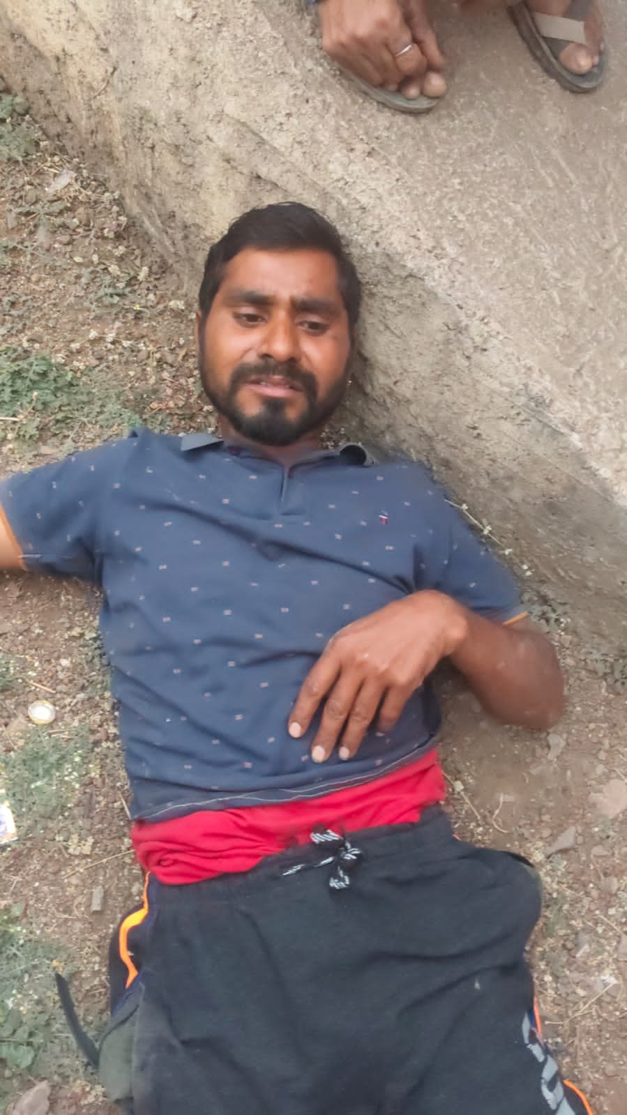 धमधा नाका ओवरब्रिज से कूदकर युवक ने की आत्महत्या की कोशिश