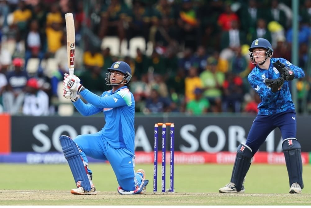 T20 World Cup : फाइनल में सूर्यवंशी के रिकॉर्ड से भारत के नौ विकेट पर 411 रन