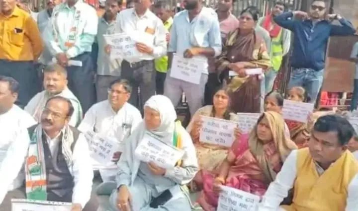 CG News : कांग्रेस जिलाध्यक्षों सहित 7 पर बलवा की एफआईआर