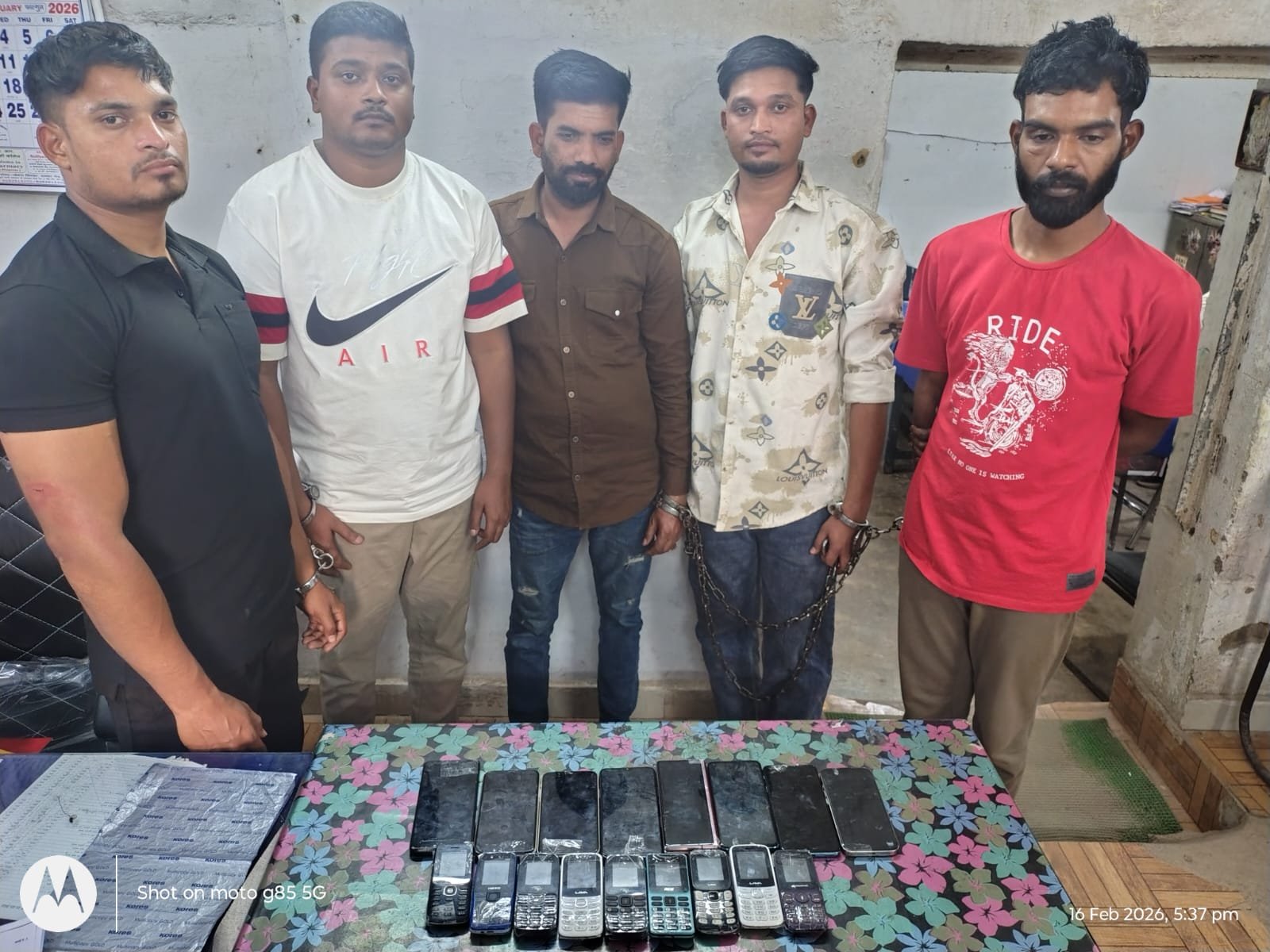 Durg में भारत–पाक टी-20 मैच पर ऑनलाइन सट्टा : 5 आरोपी गिरफ्तार