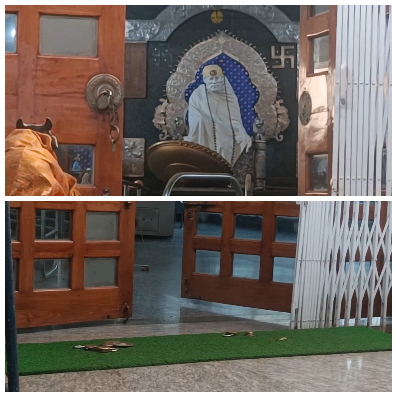 भिलाई सेक्टर-6 के साईं मंदिर में लाखों की चोरी, ताले तोड़कर वारदात को दिया अंजाम भिलाई सेक्टर-6 के साईं मंदिर में लाखों की चोरी, ताले तोड़कर वारदात को दिया अंजाम
