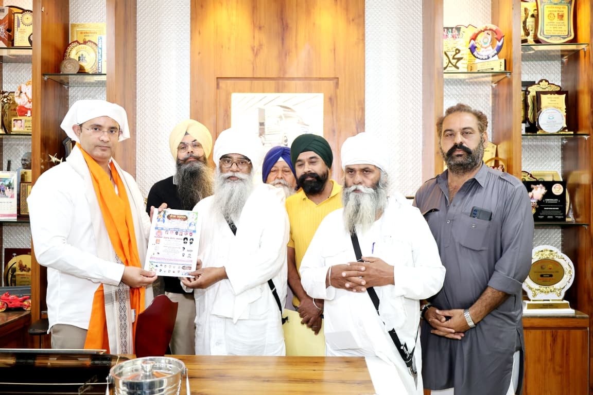 इंद्रजीत सिंह का सम्मान, सात श्रद्धालुओं की ‘घर वापसी’ सेवा के लिए मिला गौरव