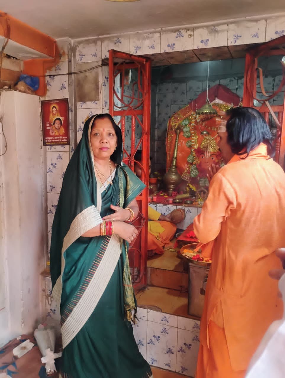 जन्मदिन पर धार्मिक आस्था: कौशल्या साय ने नारधा मंदिर में मांगी प्रदेश की खुशहाली