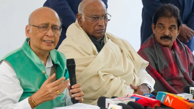 कांग्रेस ने राज्यसभा चुनाव में उतारे 6 उम्मीदवार, सिंघवी समेत इन नामों पर दांव