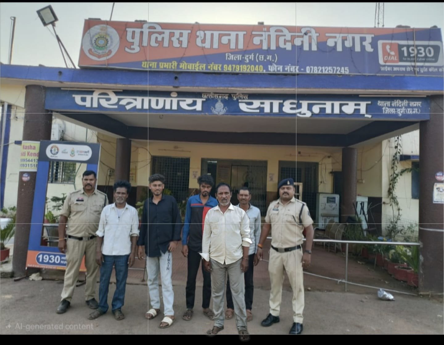 दुर्ग पुलिस की बड़ी कार्रवाई: अवैध शराब परिवहन करते 5 आरोपी गिरफ्तार दुर्ग पुलिस की बड़ी कार्रवाई: अवैध शराब परिवहन करते 5 आरोपी गिरफ्तार