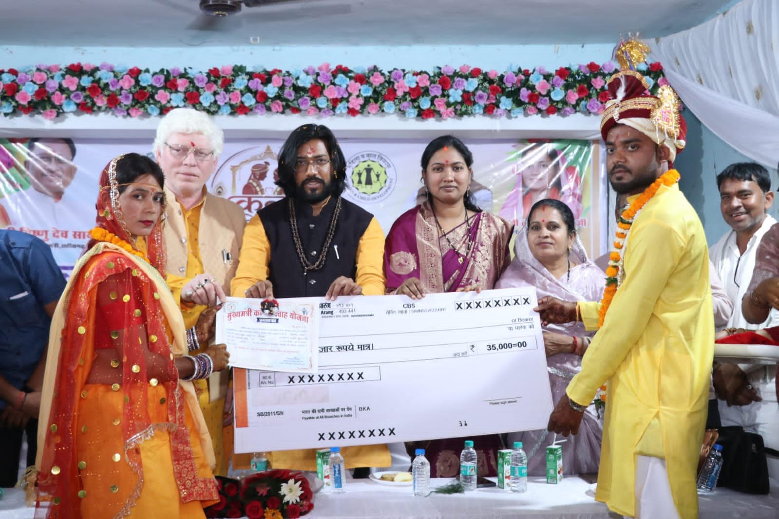 मुख्यमंत्री कन्या विवाह योजना : प्रदेश में गूंजीं शहनाइयां, 1385 जोड़े बंधे परिणय सूत्र में