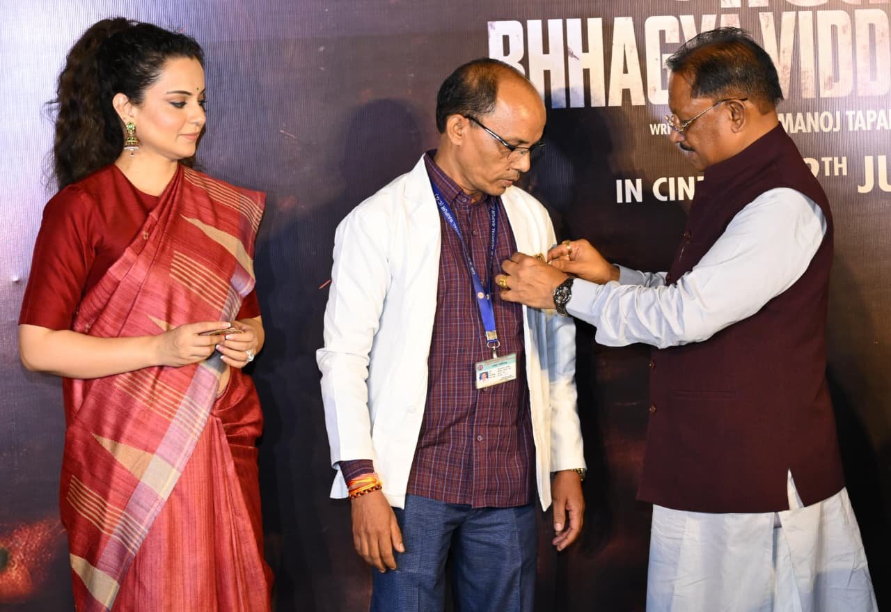सेवा, साहस और समर्पण की कहानी है ‘भारत भाग्य विधाता’ : CM विष्णु देव साय