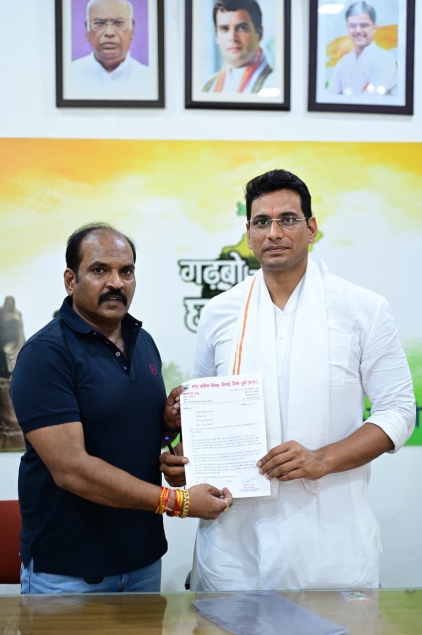 सेक्टर-07 में दूषित पेयजल की समस्या को लेकर लक्ष्मीपति राजू की पहल रंग लाई