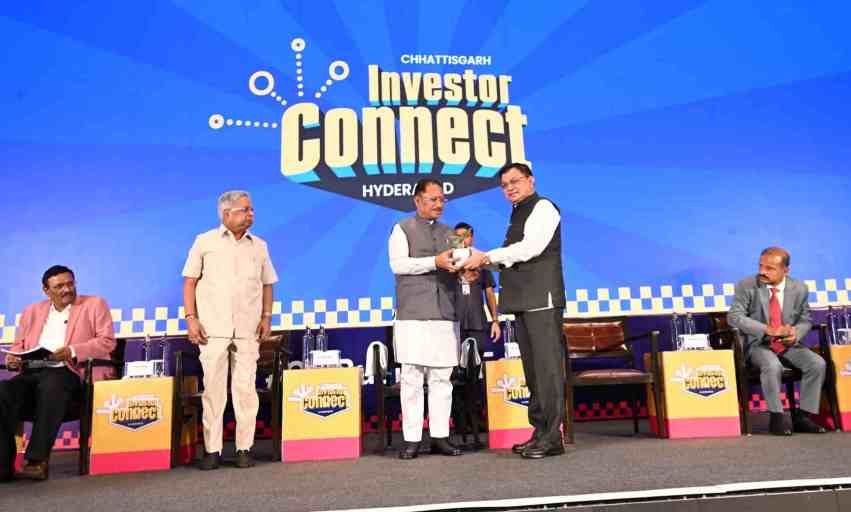 हैदराबाद में CM साय का निवेश मिशन, उद्योगपतियों को छत्तीसगढ़ में निवेश का दिया न्योता