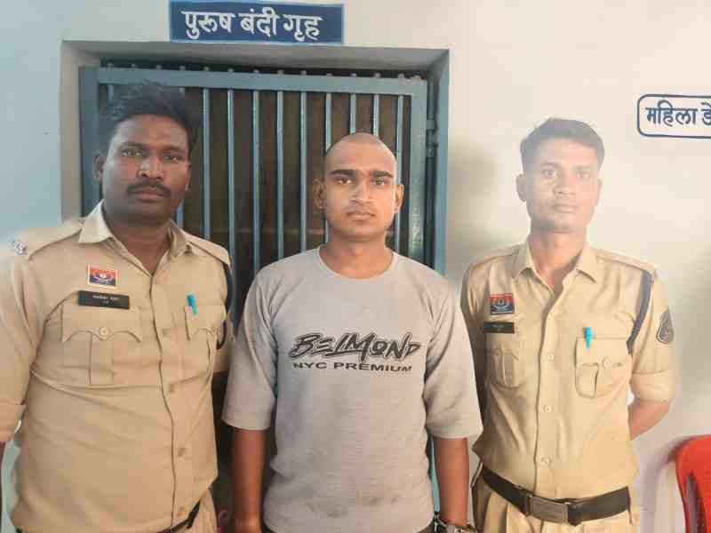 पिता की हत्या के मामले में बेटा गिरफ्तार, प्रार्थी ही निकला आरोपी
