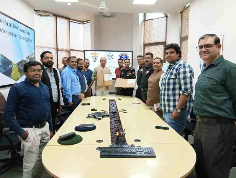 IIT भिलाई व सेना के मध्य हुआ MoU, रक्षा तकनीक पर मिलकर करेंगे रिसर्च