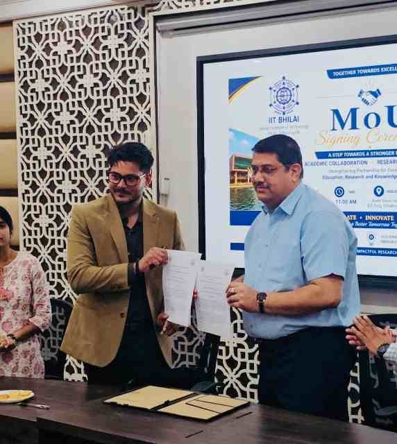 BIT दुर्ग–IIT भिलाई की ऐतिहासिक साझेदारी, नवाचार, स्टार्टअप व रिसर्च को मिलेगी नई उड़ान”