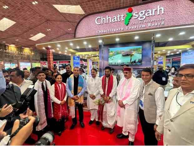 ट्रैवल एंड टूरिज्म फेयर कोलकाता-2026 में छत्तीसगढ़ पर्यटन का दमदार प्रदर्शन