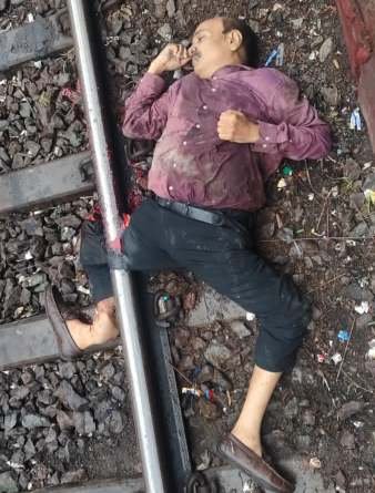 दुर्ग रेलवे स्टेशन में दर्दनाक हादसा : ट्रेन में चढ़ते समय संतुलन बिगड़ा