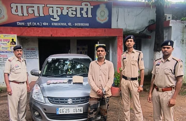 भिलाई में 1000 नशीली अल्प्राजोलम टैबलेट के साथ तस्कर गिरफ्तार