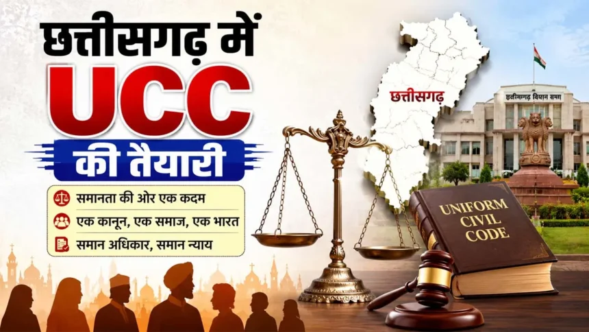 ​छत्तीसगढ़ में UCC की तैयारी: समान नागरिक संहिता पर जनता से मांगे गए सुझाव