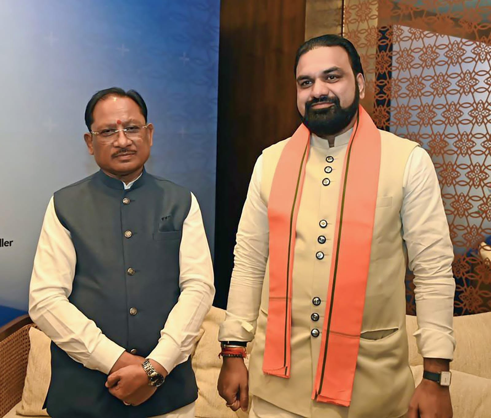 CM विष्णुदेव साय ने बिहार के मुख्यमंत्री सम्राट चौधरी से की नई दिल्ली में सौजन्य भेंट CM विष्णुदेव साय ने बिहार के मुख्यमंत्री सम्राट चौधरी से की नई दिल्ली में सौजन्य भेंट