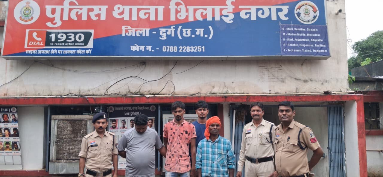 एक दिन में 101 लंबित वारंट तामील, दुर्ग पुलिस ने वारंटियों को न्यायालय में पेश कर भेजा जेल