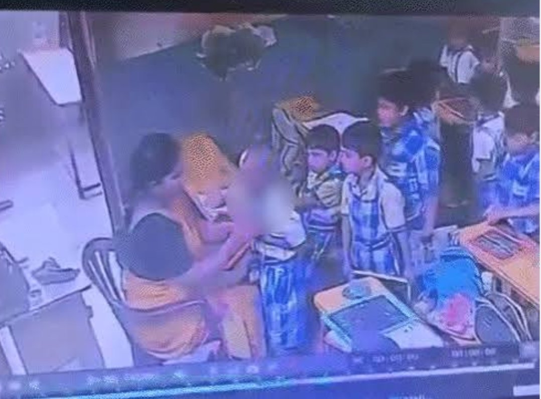 अध्यापिका के थप्पड़ मारने के बाद छह वर्षीय बच्चे की मौत