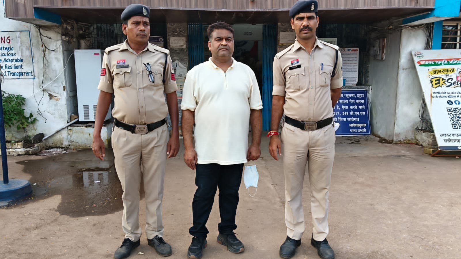 साइबर ठगी की रकम खपाने बैंक खाते देने वाले 2 म्यूल खाताधारक गिरफ्तार