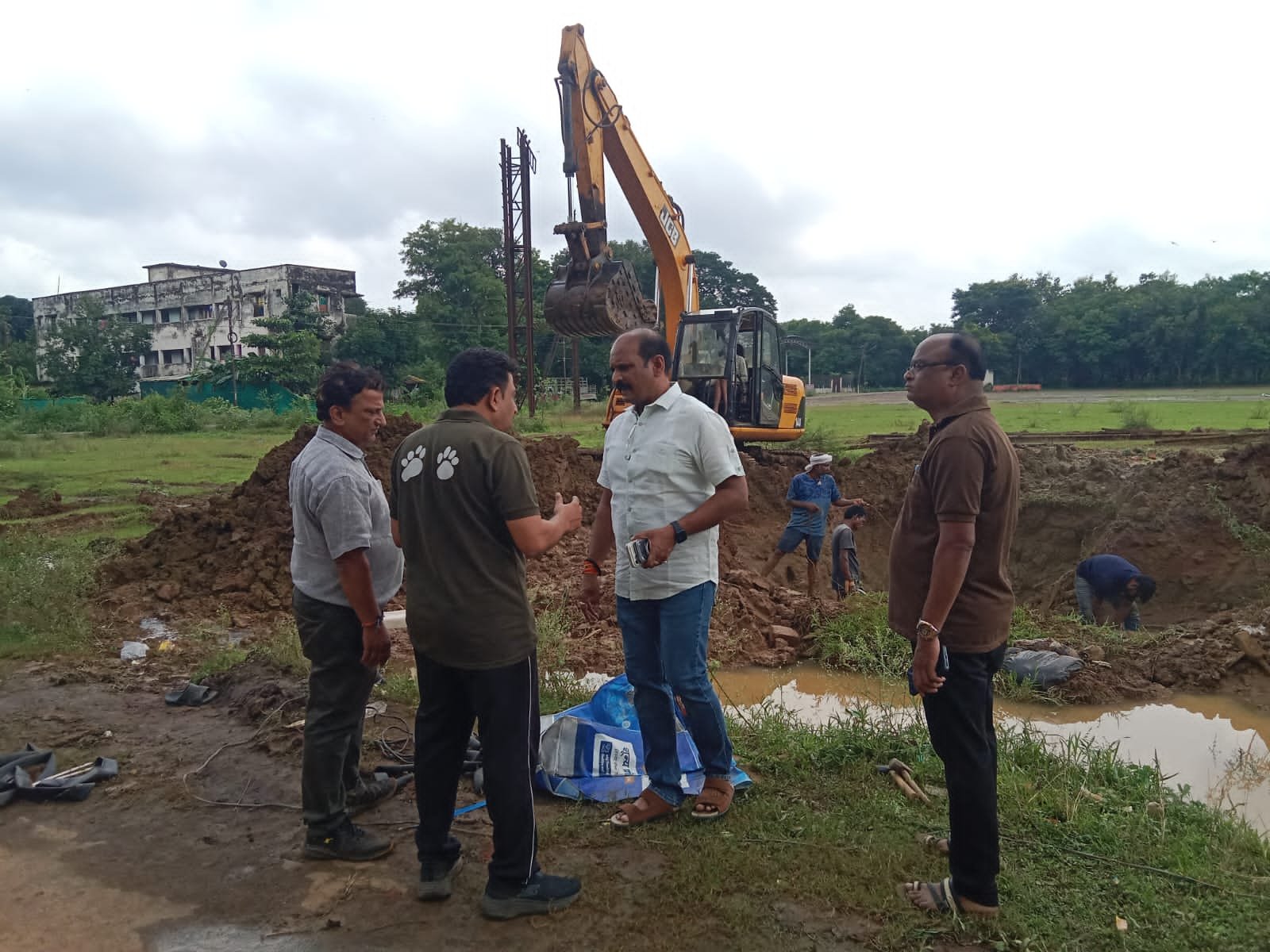 सेक्टर-7 में जलापूर्ति संकट दूर, मुख्य पाइपलाइन की मरम्मत हुई पूरी