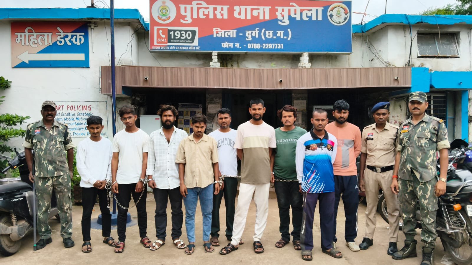 साइबर ठगी व ऑनलाइन सट्टे के वित्तीय नेटवर्क पर दुर्ग पुलिस का बड़ा प्रहार, 3162 म्यूल खातों की पहचान साइबर ठगी व ऑनलाइन सट्टे के वित्तीय नेटवर्क पर दुर्ग पुलिस का बड़ा प्रहार, 3162 म्यूल खातों की पहचान