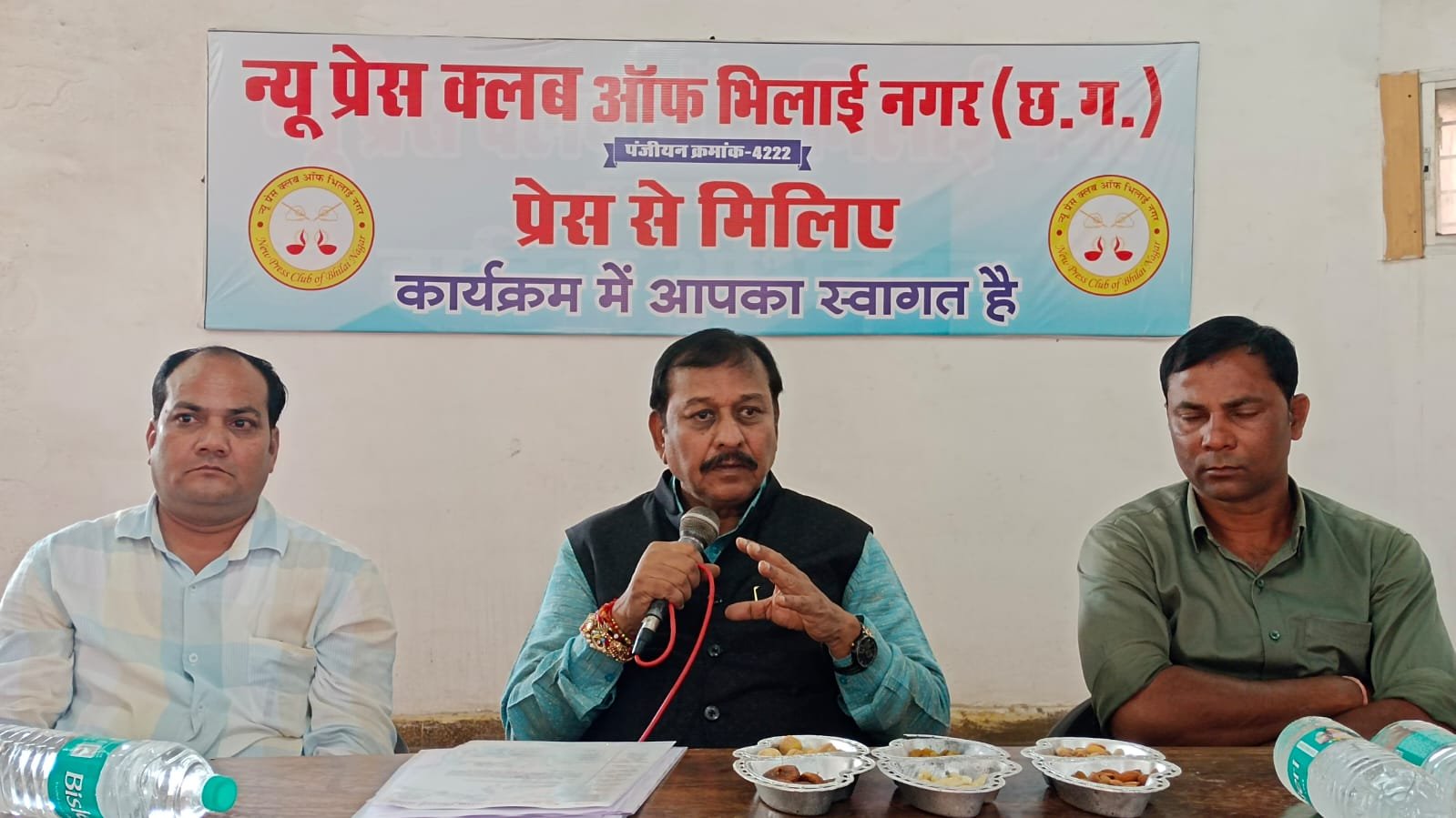 ‘प्रेस से मिलिए’ में दुर्ग सांसद विजय बघेल ने खोला विकास का रिपोर्ट कार्ड