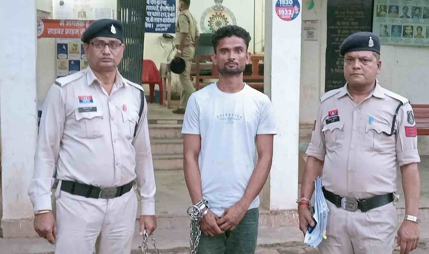 हथखोज में पत्थर से युवक की हत्या का आरोपी 2 साल बाद हरियाणा से गिरफ्तार