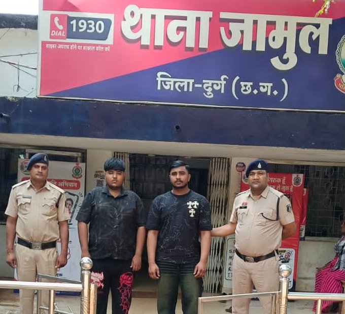 जामुल में आधी रात स्टंटबाजी कर रील बनाना पड़ा भारी, नशे में धुत चालक समेत 6 पर कार्रवाई