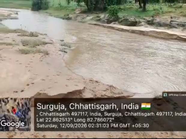 वायरल वीडियो के दावे की खुली पोल! मौके पर साफ मिला खदान का पानी