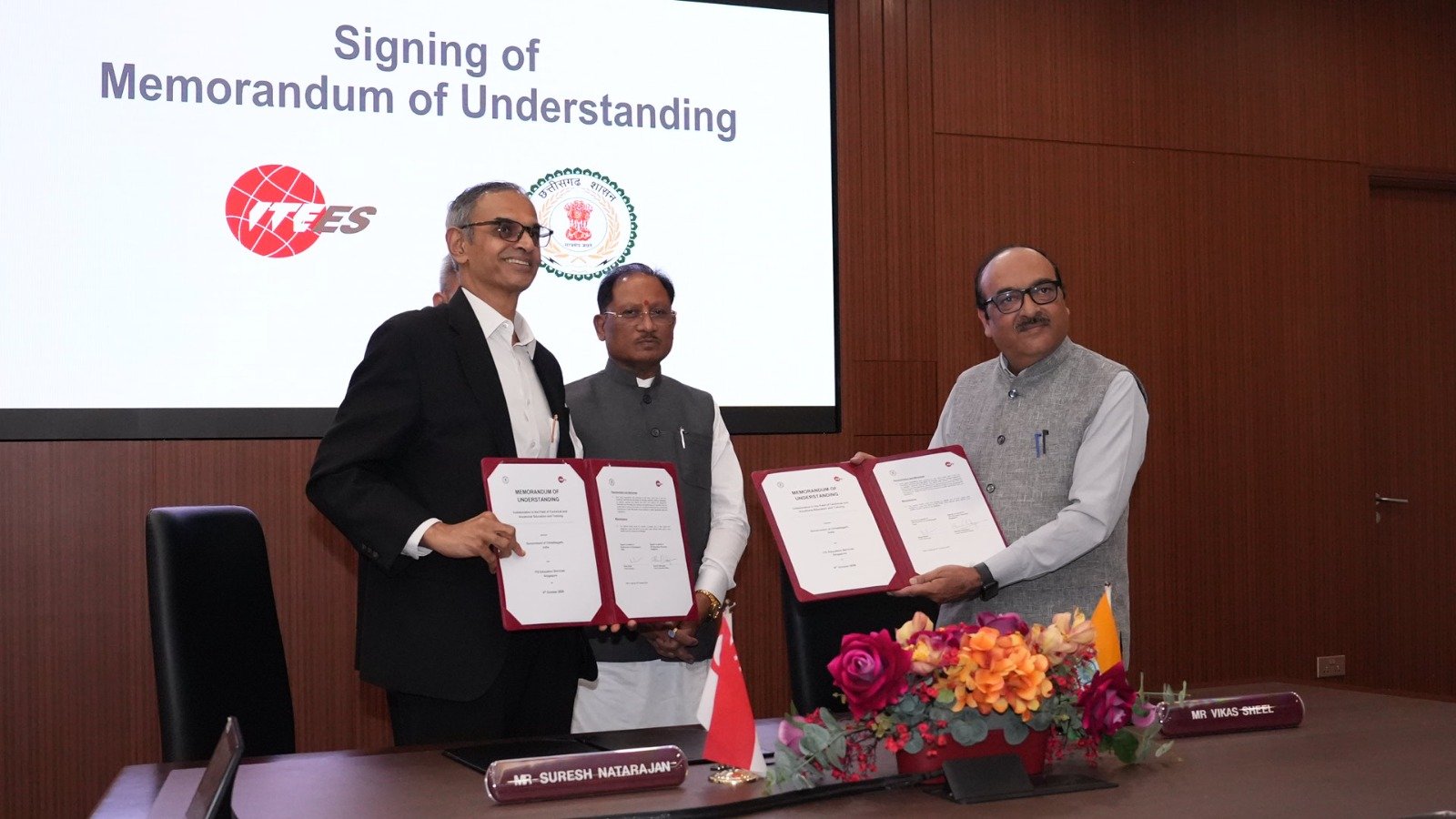 सिंगापुर में छत्तीसगढ़ ने कौशल विकास के लिए किया MOU, एग्रो प्रोसेसिंग में 350 करोड़ का नया निवेश