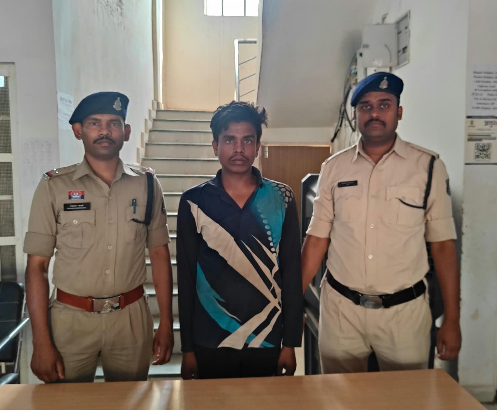 शासकीय चावल के अवैध भंडारण का खुलासा, 24 क्विंटल चावल के साथ आरोपी गिरफ्तार