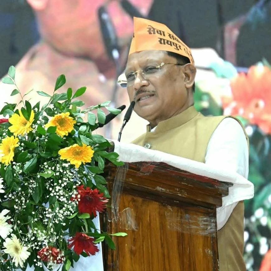 PM नरेंद्र मोदी के सार्वजनिक जीवन के 25 वर्ष सेवा, सुशासन और जनकल्याण को समर्पित : CM विष्णु देव साय PM नरेंद्र मोदी के सार्वजनिक जीवन के 25 वर्ष सेवा, सुशासन और जनकल्याण को समर्पित : CM विष्णु देव साय