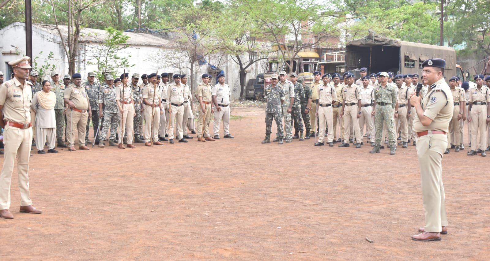 दशहरा और दुर्गा विसर्जन पर दुर्ग पुलिस अलर्ट, 766 पुलिसकर्मियों की तैनाती; 174 स्थलों पर होगा रावण दहन