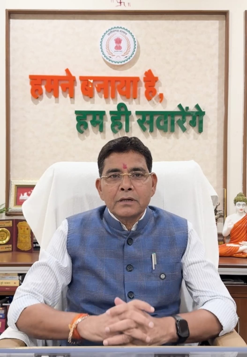 जनसुरक्षा सर्वाेच्च प्राथमिकता, चक्रवाती तूफान से निपटने सभी तैयारियां सुनिश्चित करें -राजस्व मंत्री टंक राम वर्मा