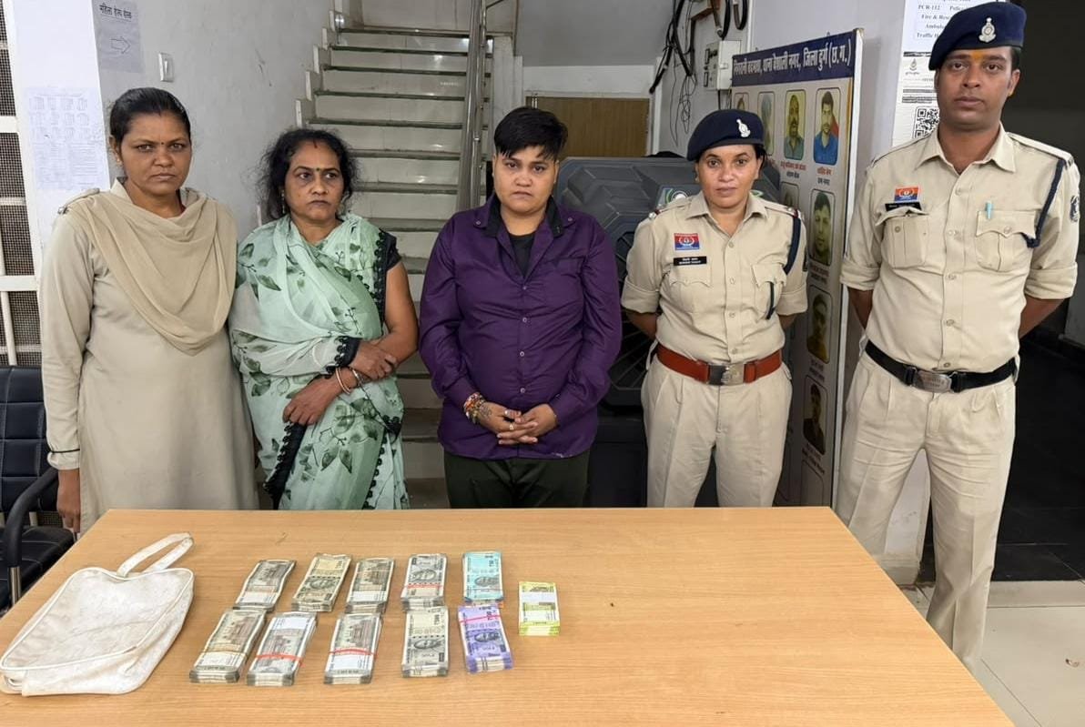 दुर्ग में अवैध ब्याज वसूली पर पुलिस का शिकंजा, 2 महिलाएं गिरफ्तार