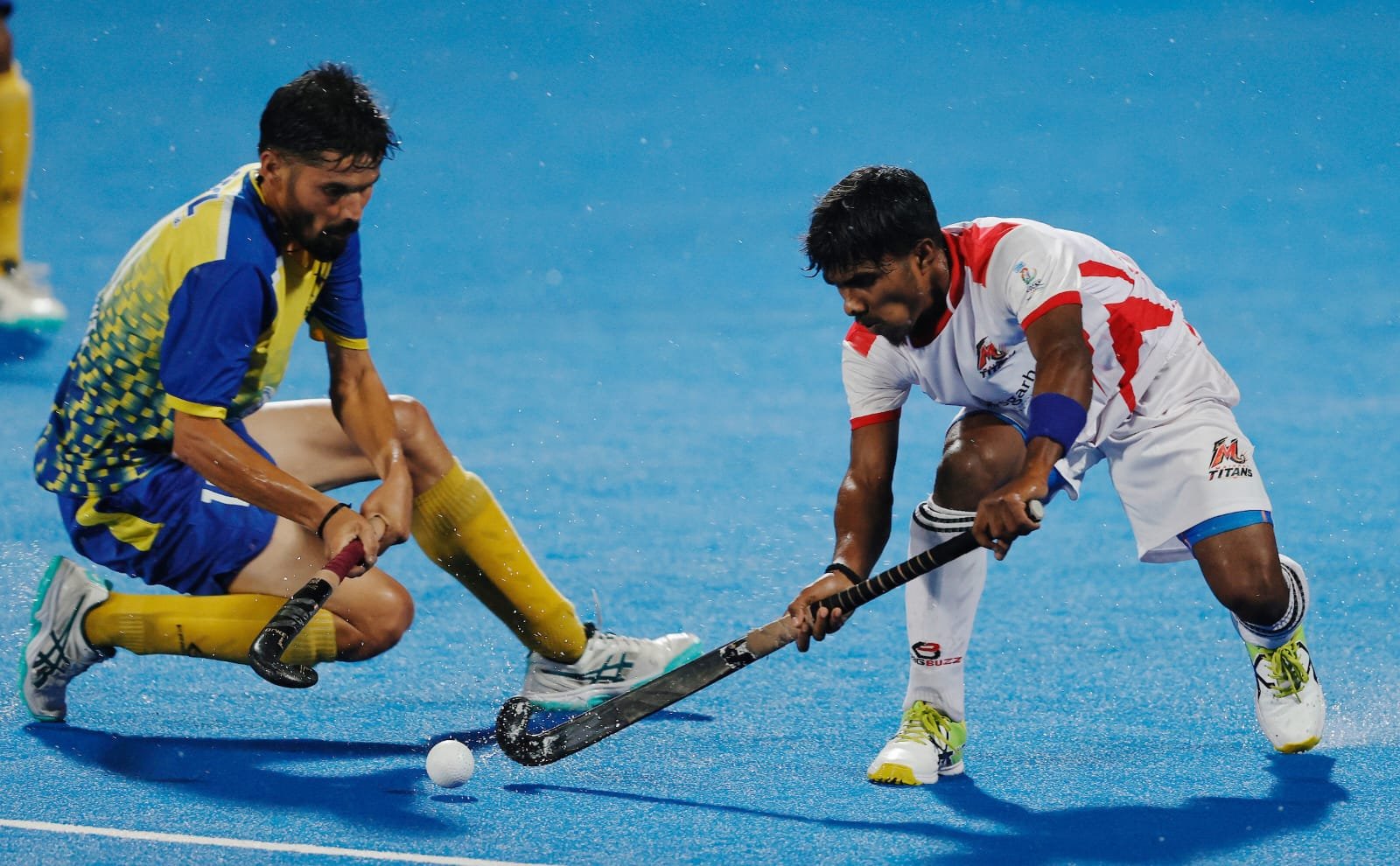 न्यायधानी नाइट्स व मैनपाट टाइटन्स के डिफेंडर्स का अच्छा प्रदर्शन, मैच 1-1 से ड्रॉ