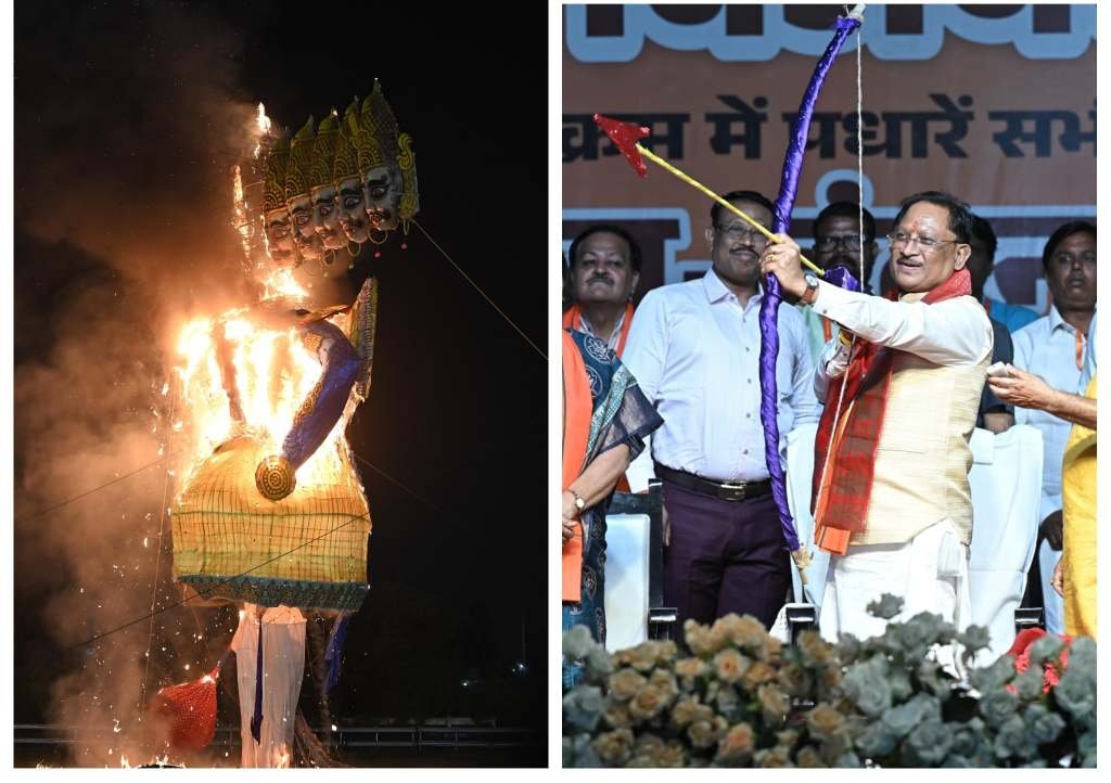 सत्य व धर्म की विजय का शाश्वत संदेश देता है विजयादशमी पर्व : CM विष्णु देव साय